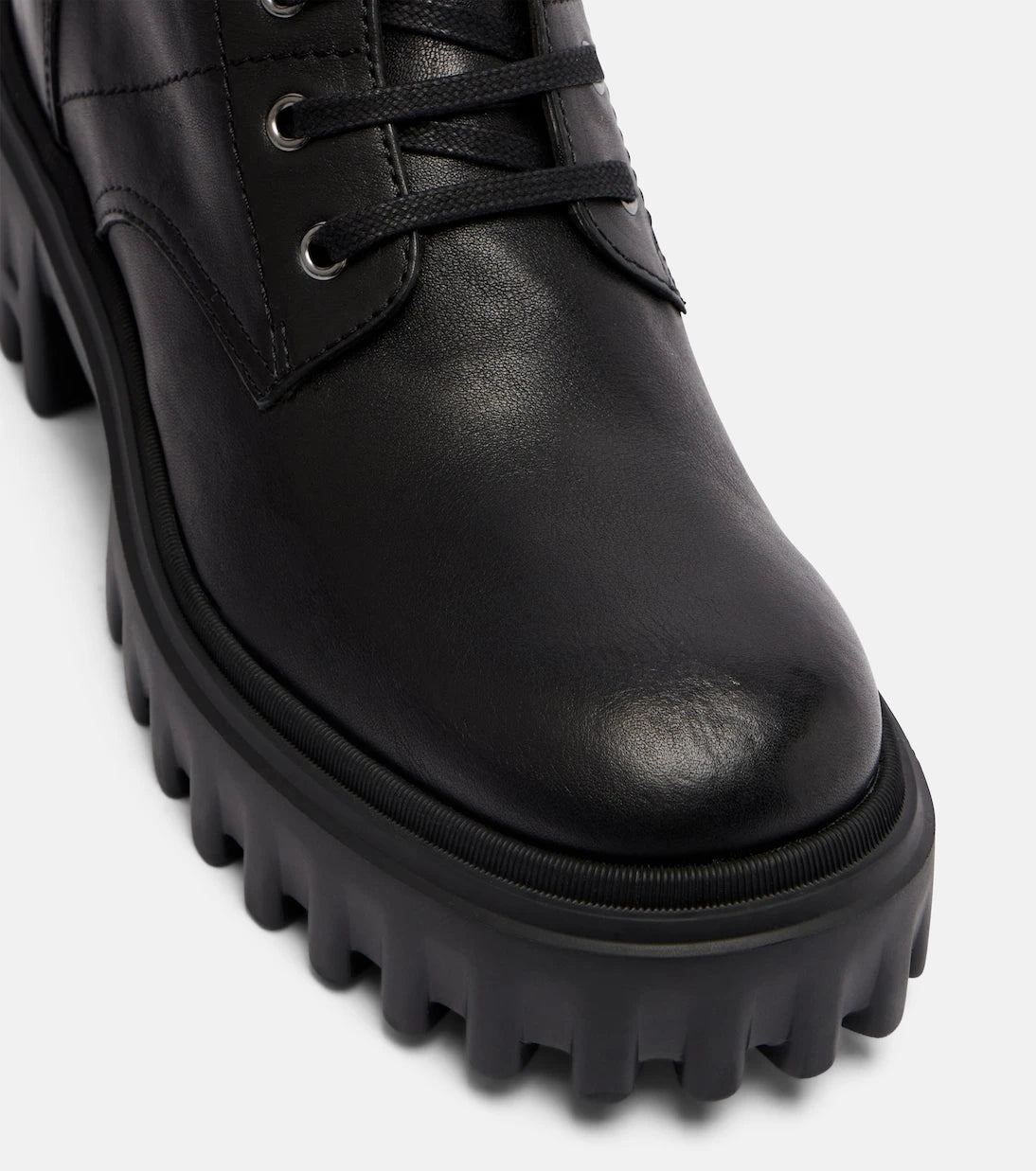 Hogan - H700 leather combat boots