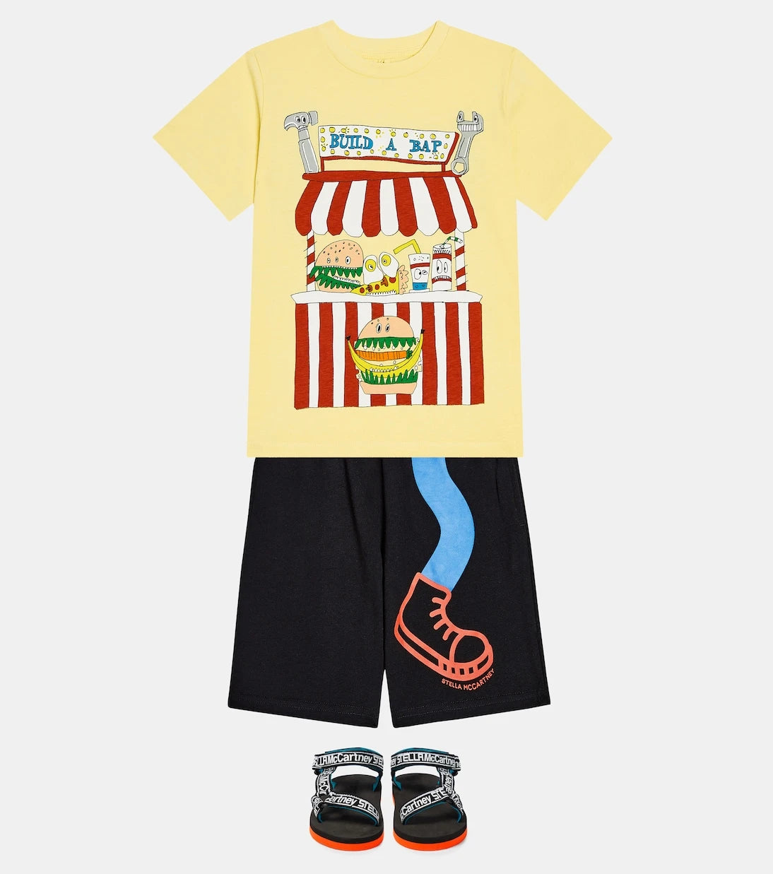 Stella McCartney Kids - Printed cotton T-shirt