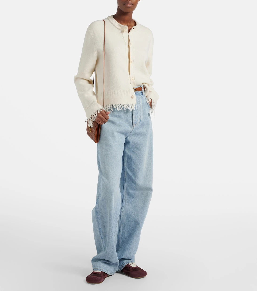 Bottega Veneta - Orbit Flash suede-trimmed sneakers