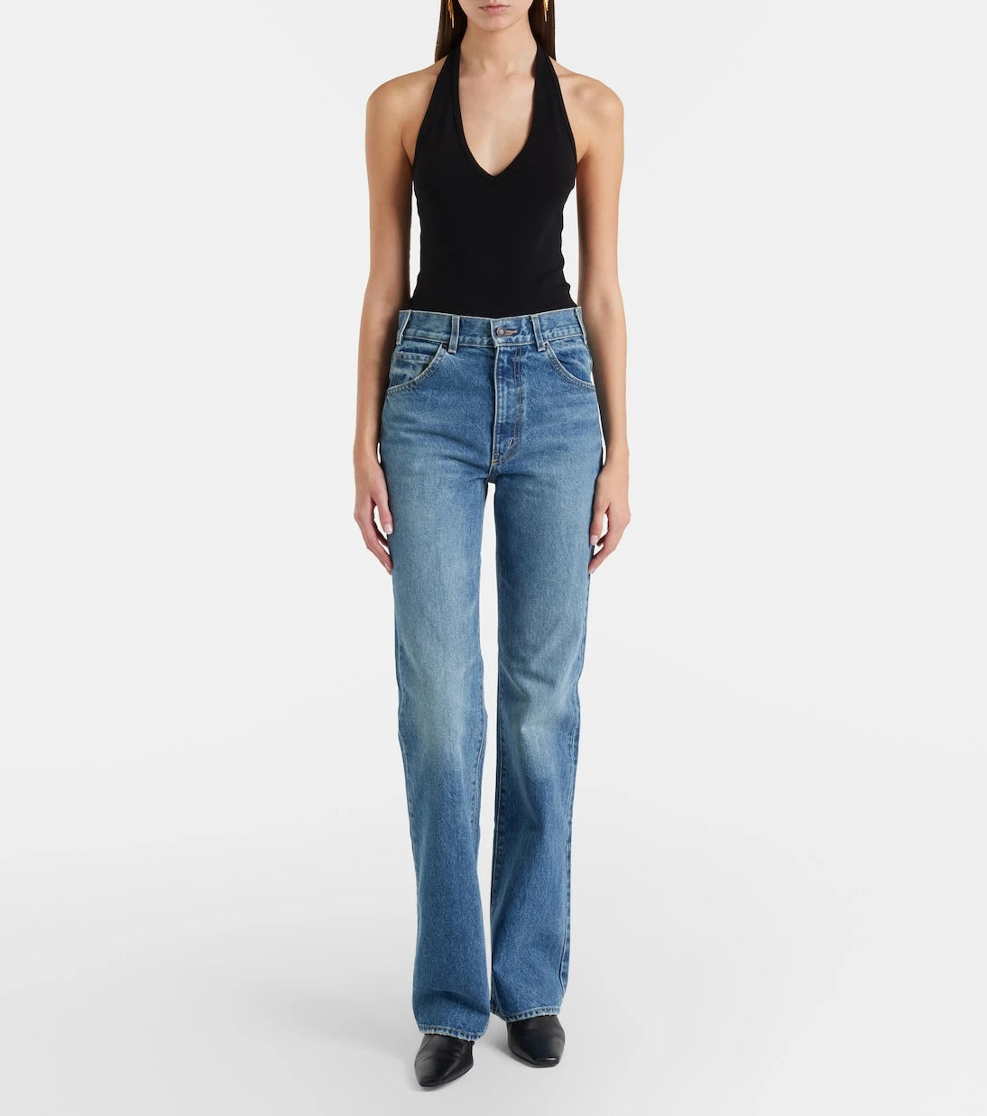 Nili Lotan - Joan mid-rise straight jeans