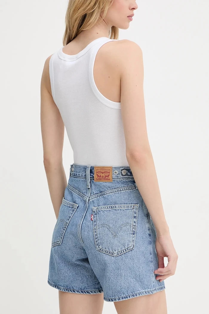 Levi's kadın denim kısa şort CINCH MID-THIGH