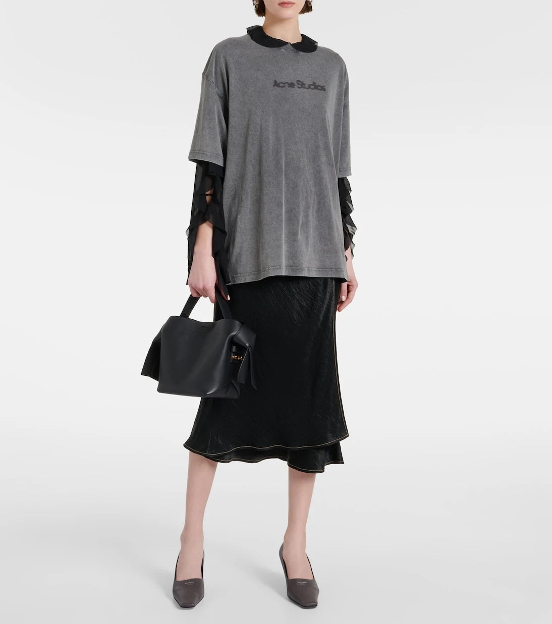 Acne Studios - Musubi Mini leather shoulder bag