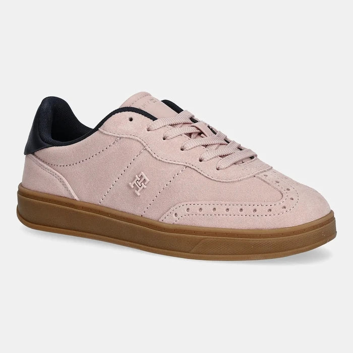 Велурени маратонки Tommy Hilfiger TH HERITAGE SNEAKER