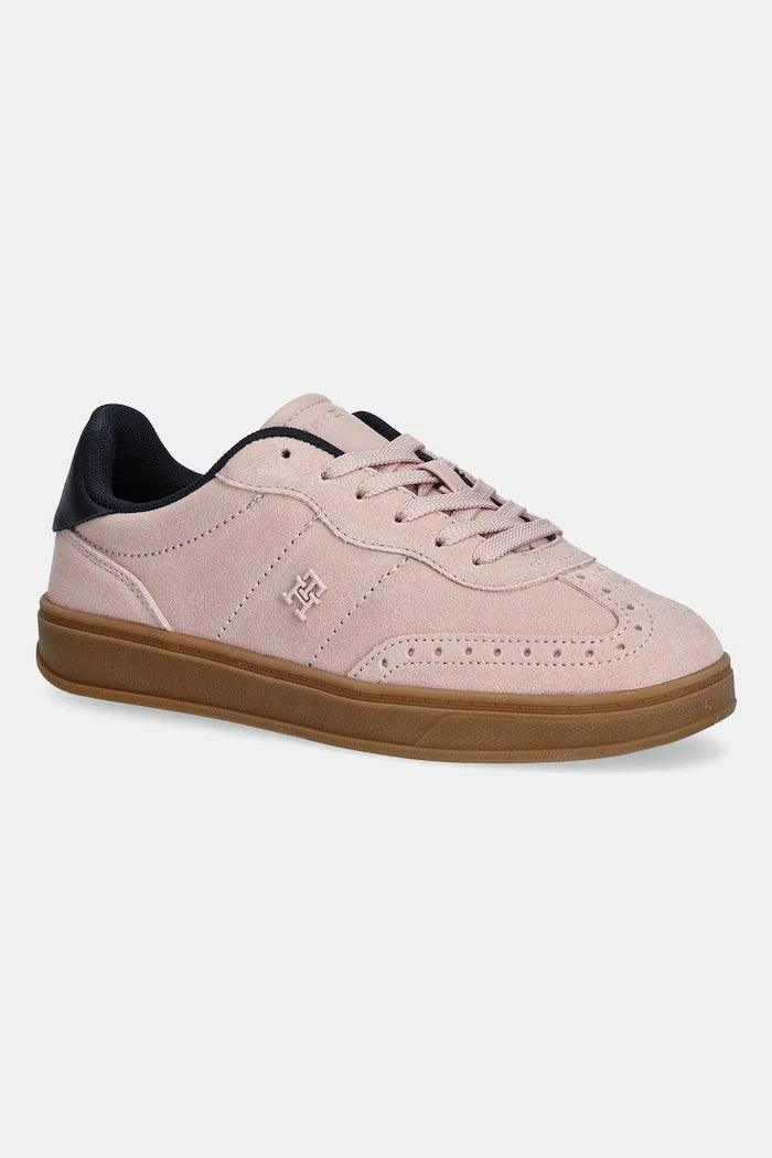 Велурени маратонки Tommy Hilfiger TH HERITAGE SNEAKER