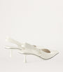 Amel 50 Leather Slingback Pumps LATTE