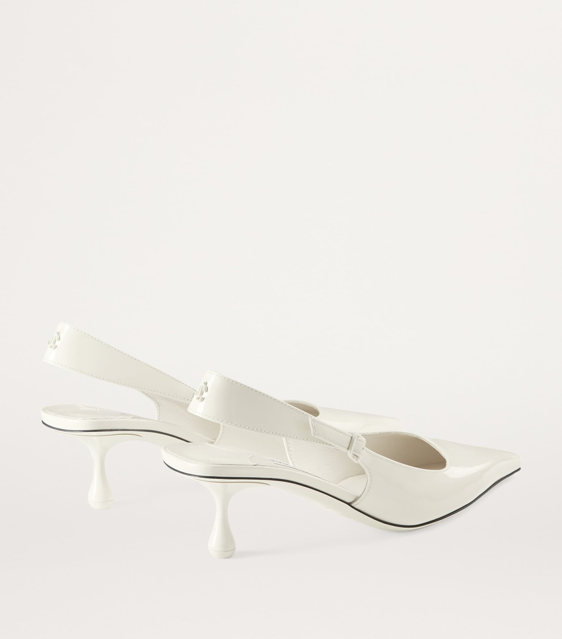 Amel 50 Leather Slingback Pumps LATTE