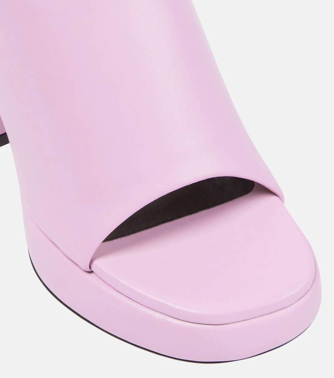 Proenza Schouler - Forma leather platform mules