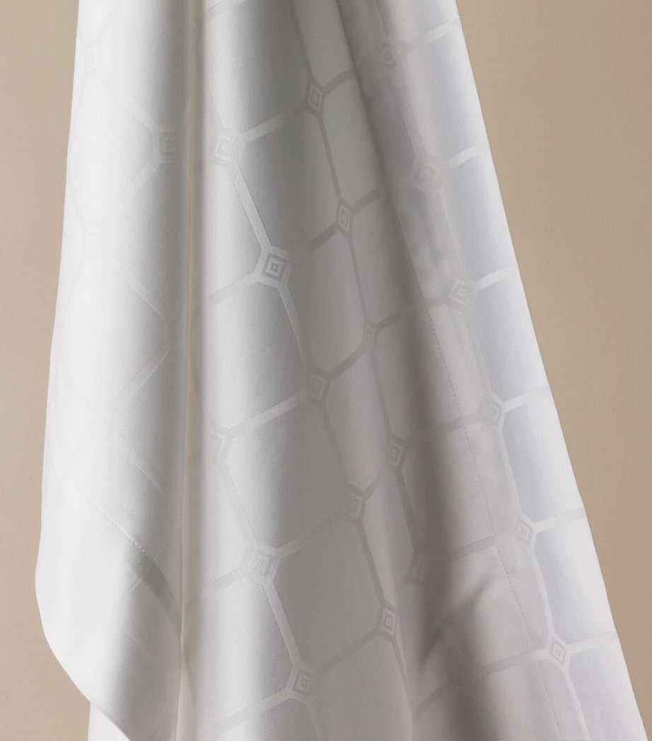 The Trellis Super King Jacquard Duvet Cover Set (260cm x 220cm)