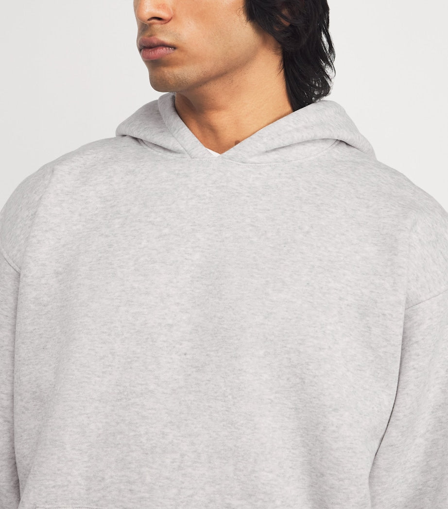 Fleece Lounge Relaxed Hoodie LIGHT HEATHER GREY