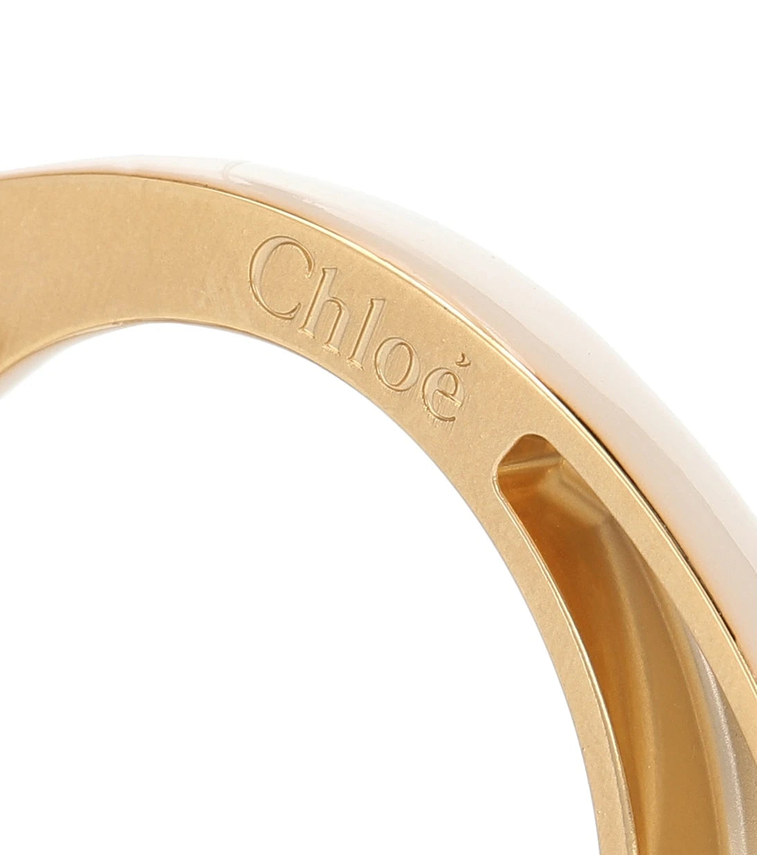 Chloé - Logo cuff bracelet