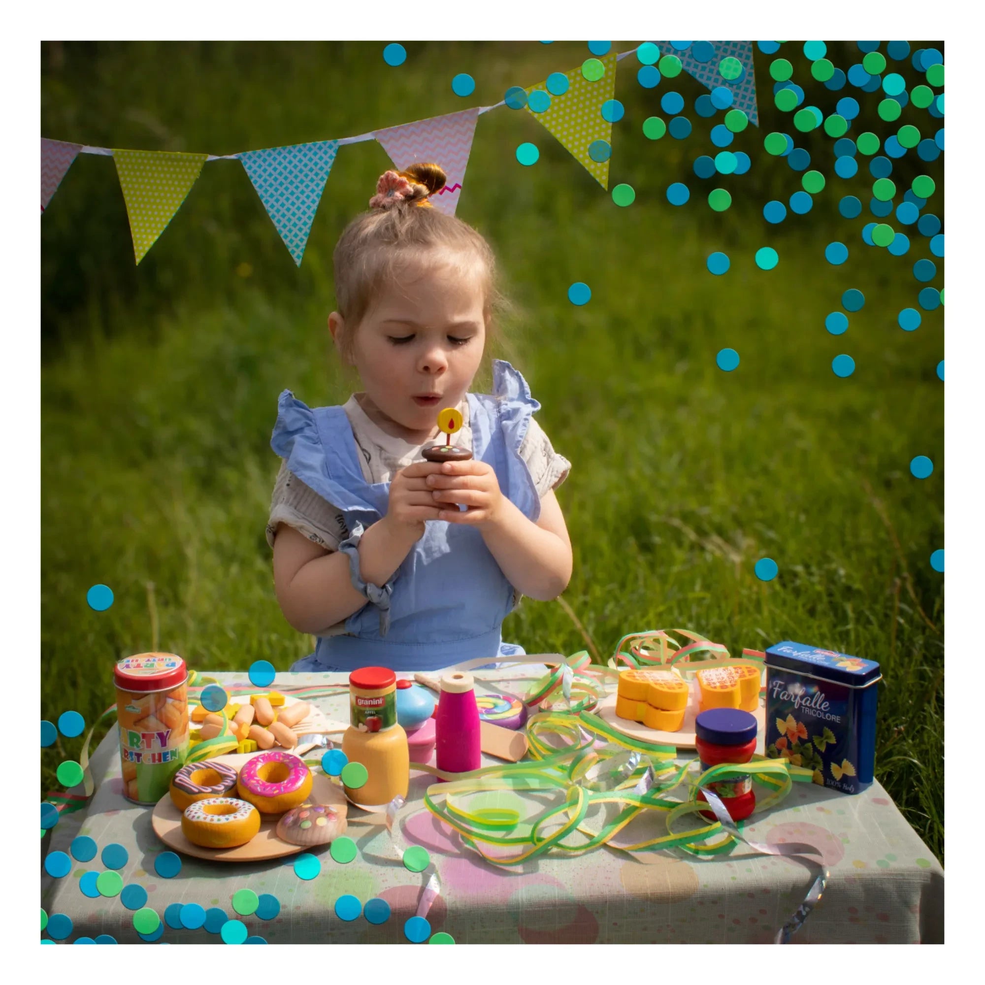 Erzi - Kids' Party Food Toy Set - 5 Items