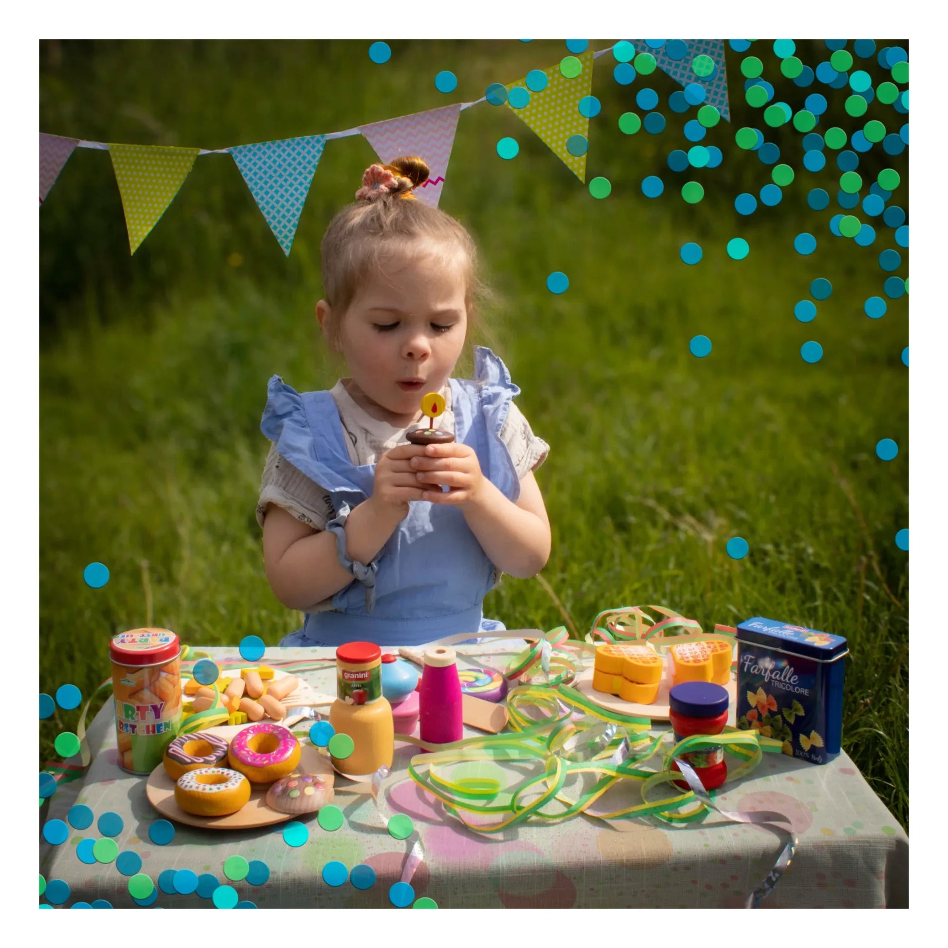Erzi - Kids' Party Food Toy Set - 5 Items