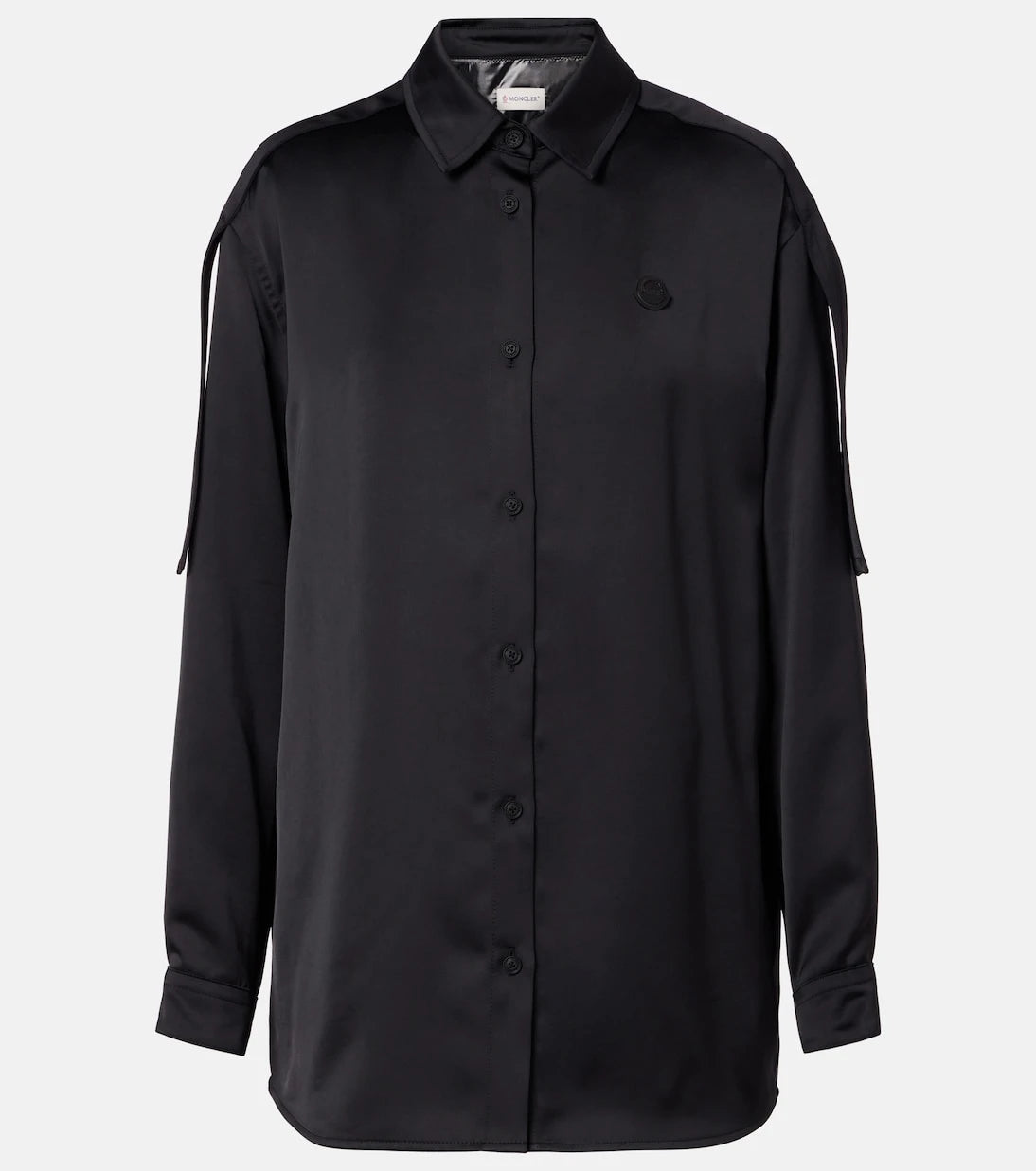 Moncler Genius - x EE72 by Edward Enninful satin shirt