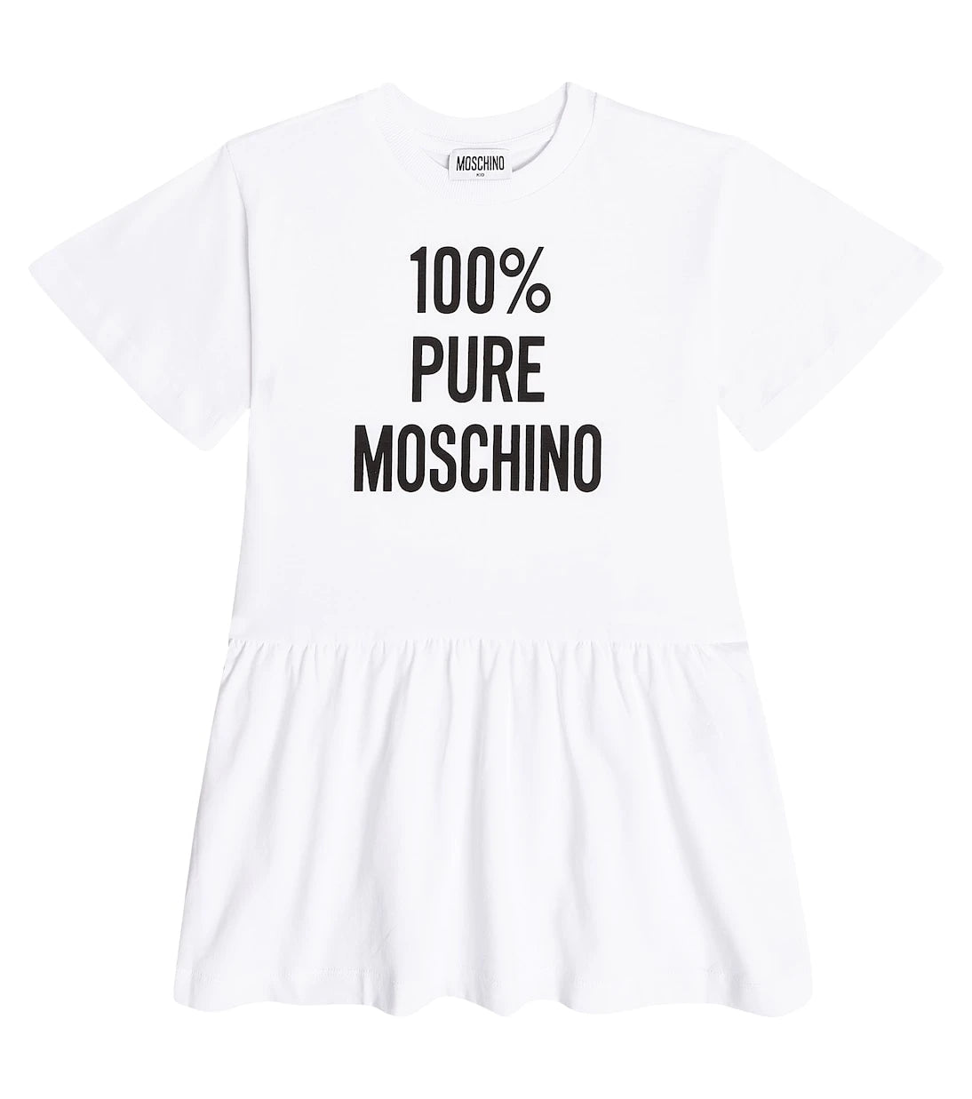 Moschino Kids - Logo cotton jersey dress