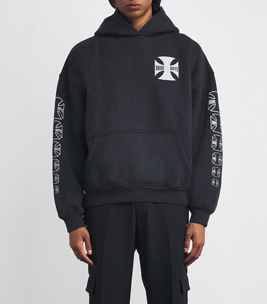 Cotton Cross Hoodie