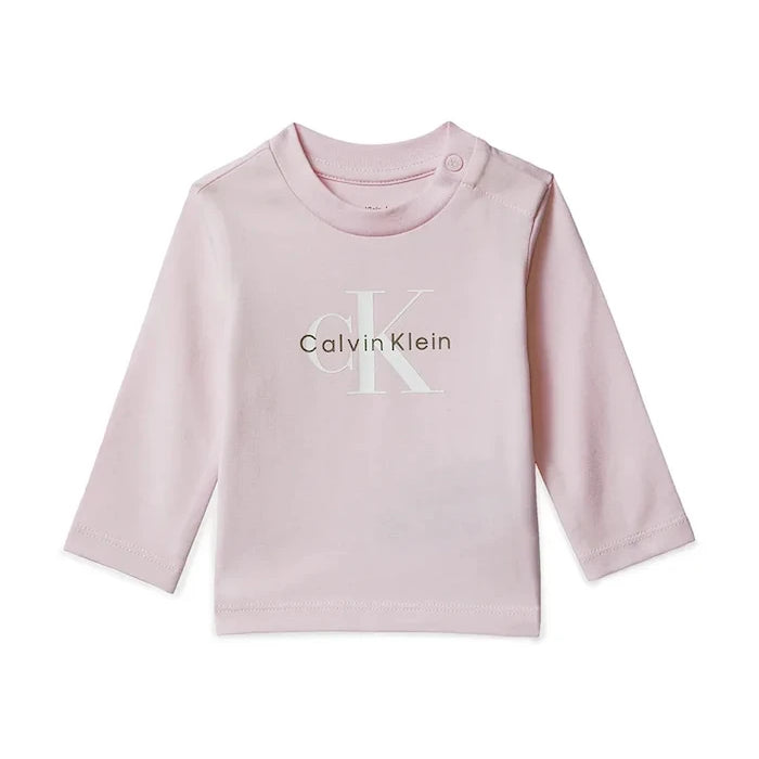 Calvin Klein Jeans Uzun Kollu Bebek Bluzu