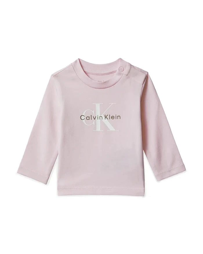 Calvin Klein Jeans Uzun Kollu Bebek Bluzu