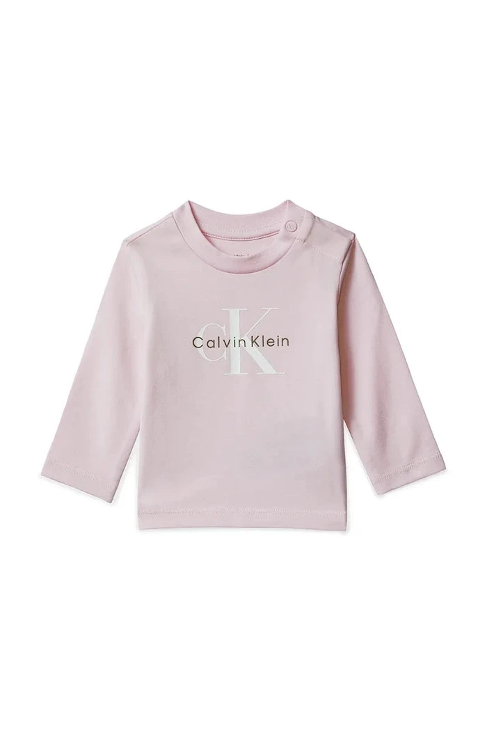 Calvin Klein Jeans Uzun Kollu Bebek Bluzu