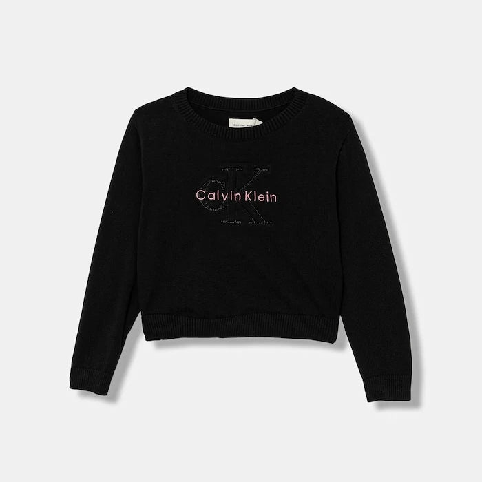 Calvin Klein Jeans Çocuk Pamuklu Sweatshirt