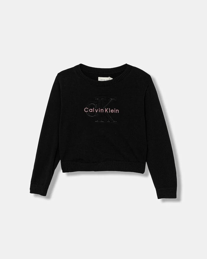 Calvin Klein Jeans Çocuk Pamuklu Sweatshirt