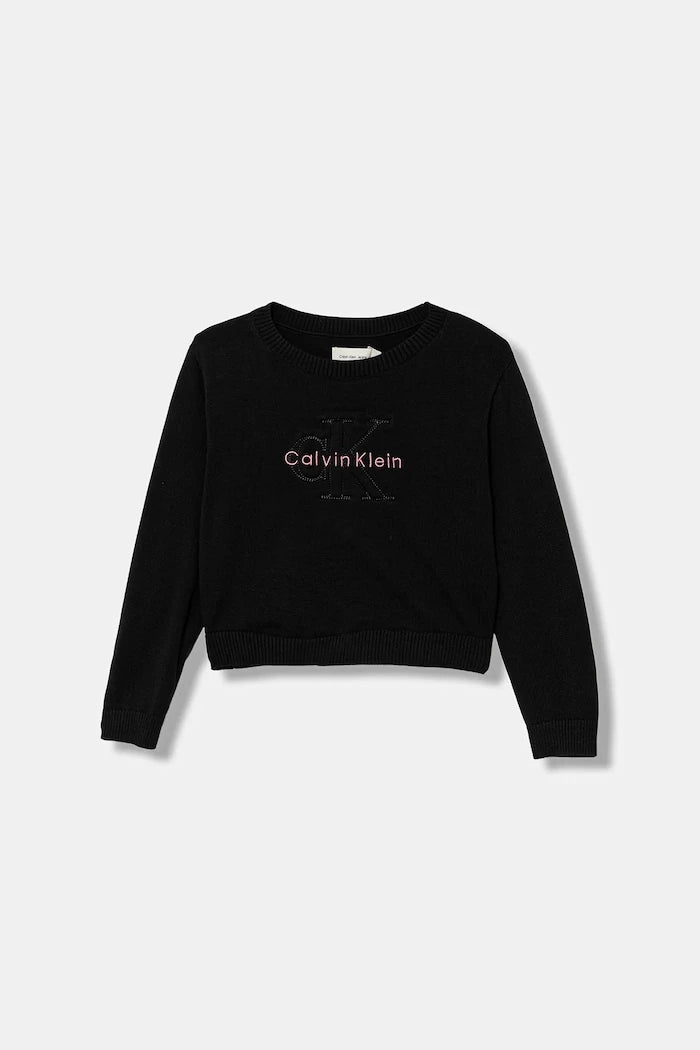 Детски памучен суичър Calvin Klein Jeans