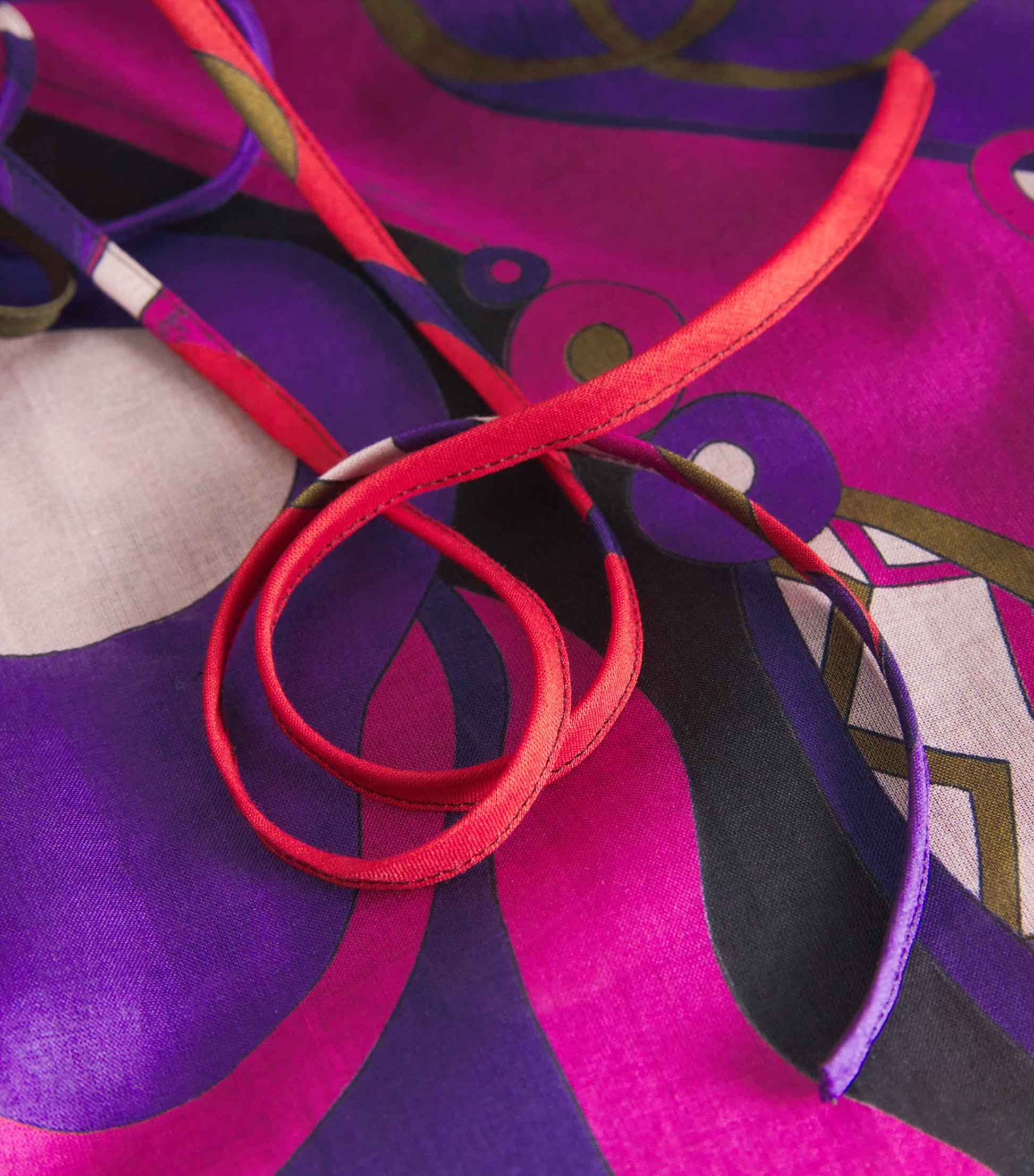 Multi Cotton Kaftan Maxi Dress