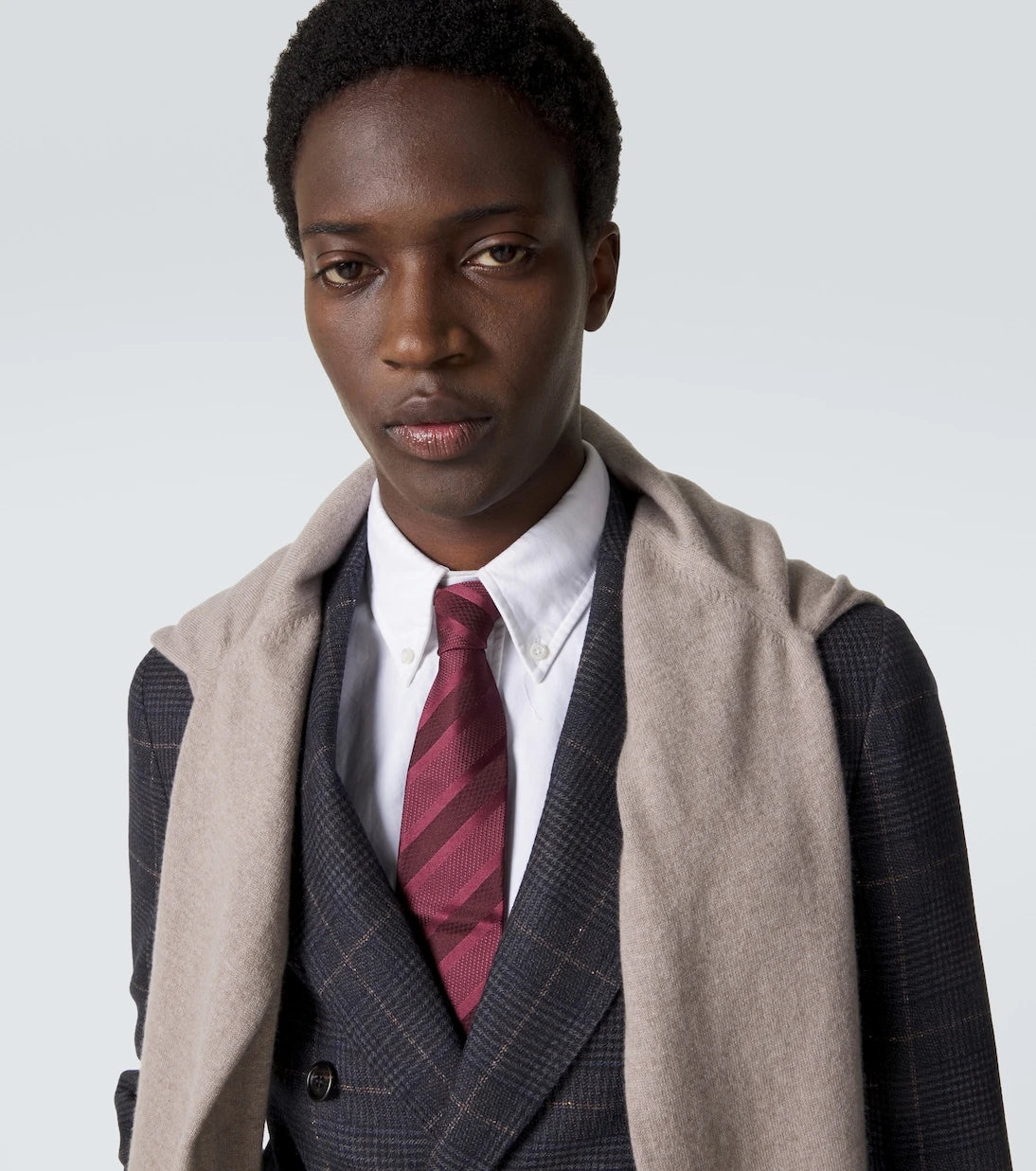 Brunello Cucinelli - Striped silk tie