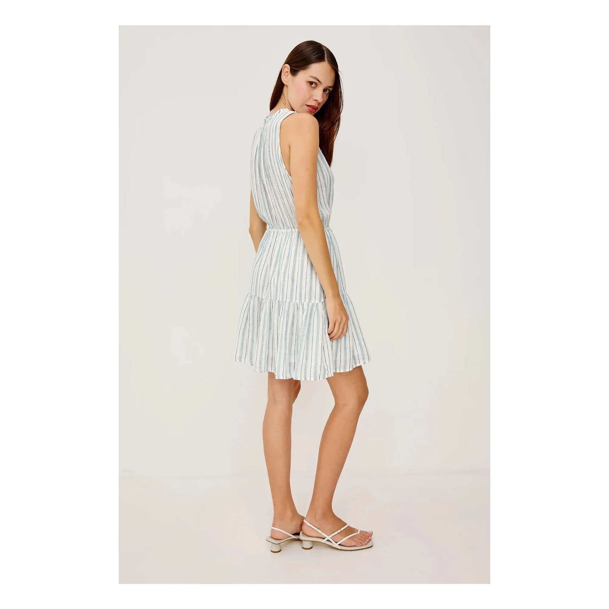 Rails - Cannes Stripes Dress | Light blue