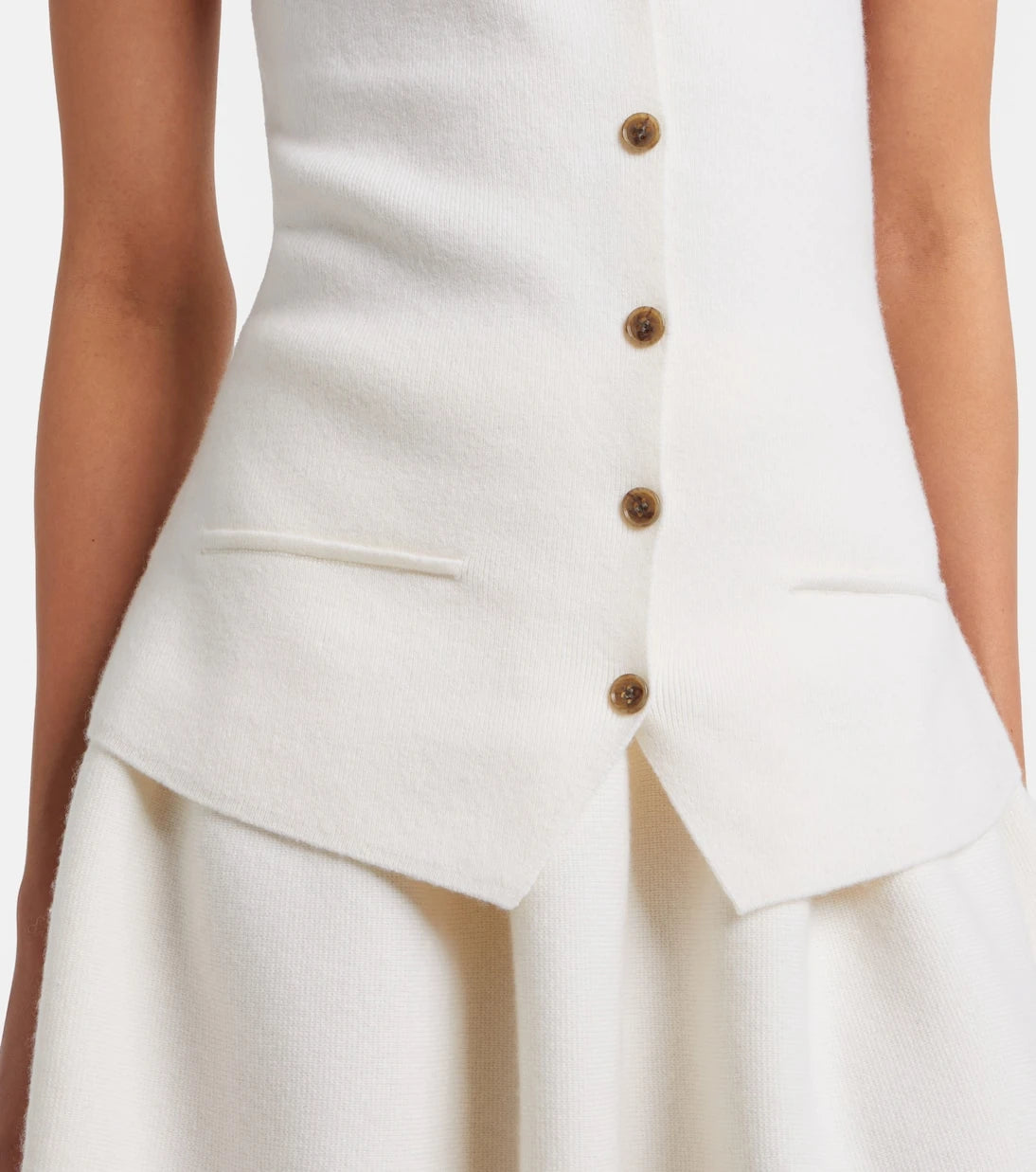 Lisa Yang - Immy halterneck cashmere sweater vest