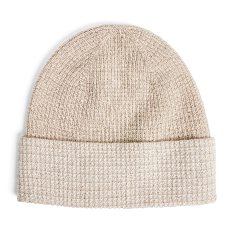 Eleventy Beige Wool-Cashmere Beanie