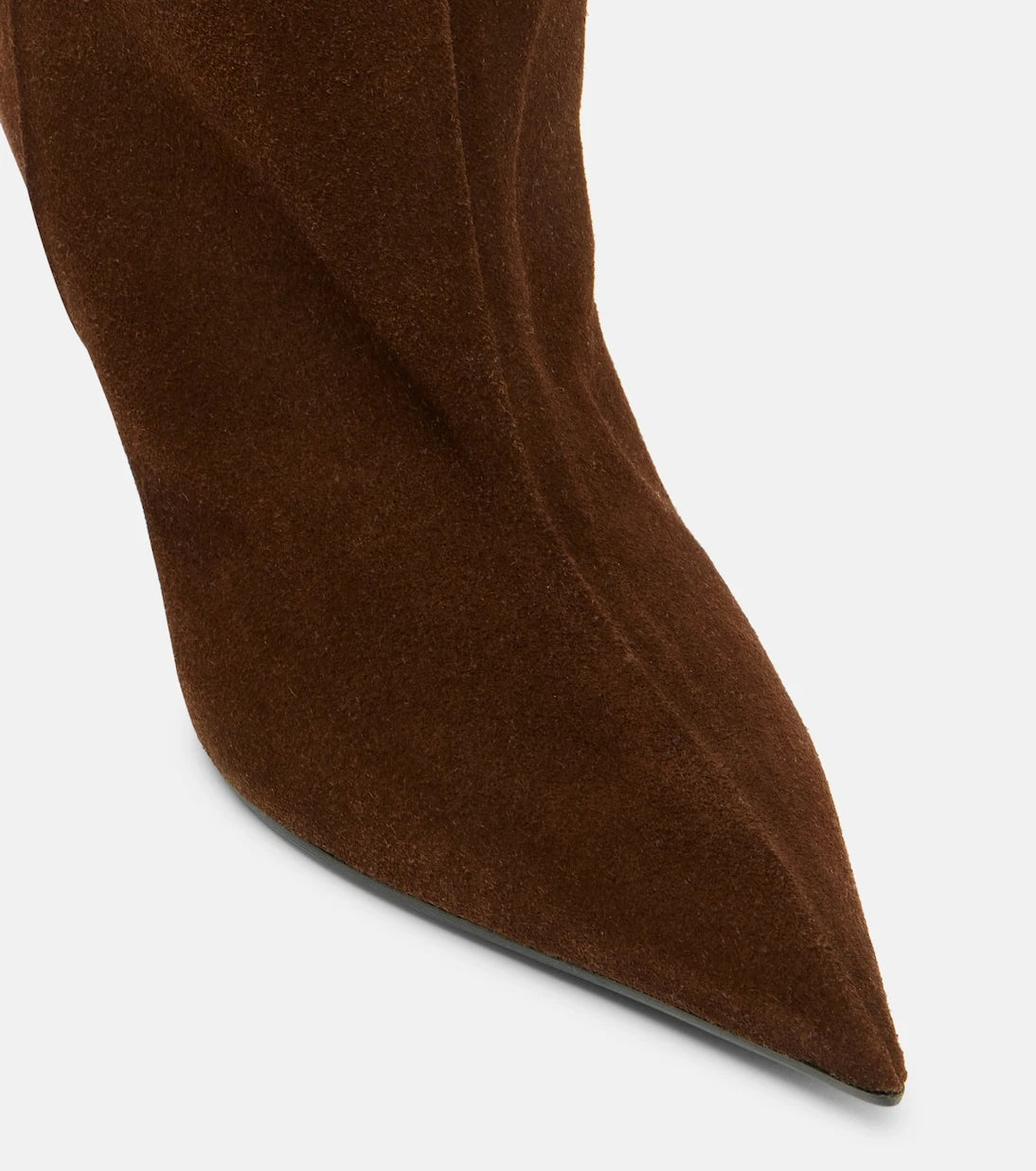 The Attico - Lea 65 suede knee-high boots