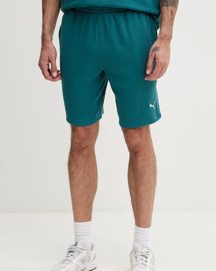 Puma Erkek Pamuklu Kısa Spor Şortu Essential Elevated
