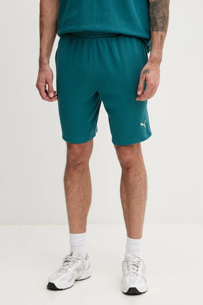 Puma Erkek Pamuklu Kısa Spor Şortu Essential Elevated