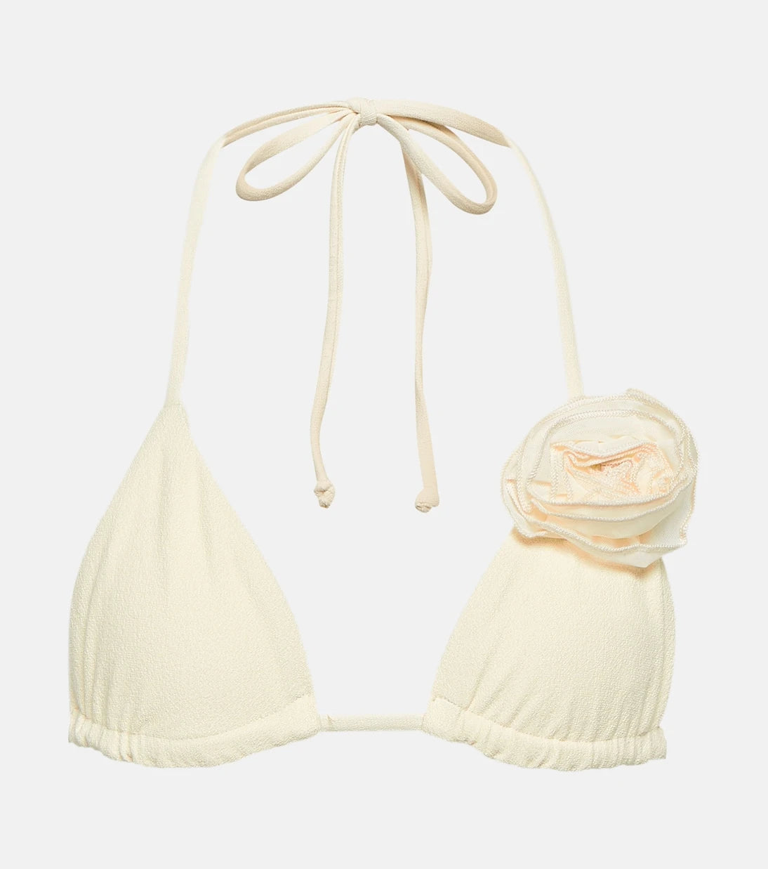 Same - Appliqué triangle bikini top