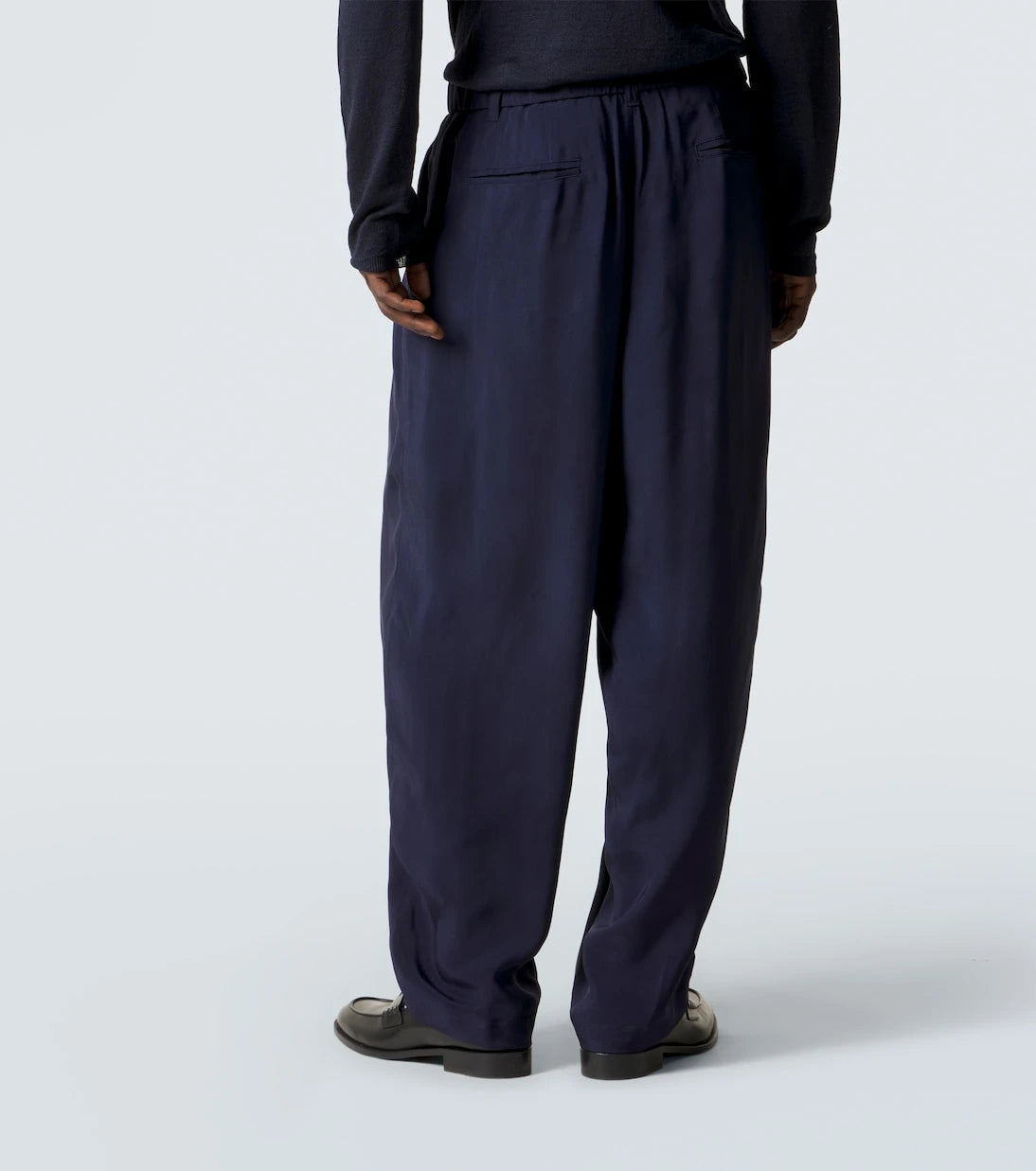 Giorgio Armani - Pleated twill tapered pants