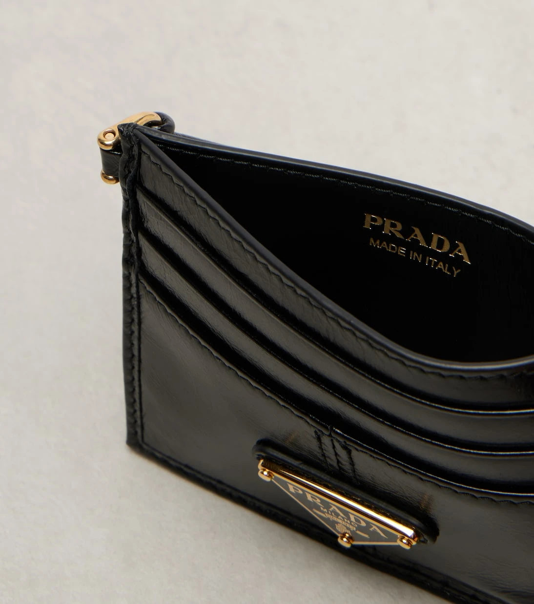 Prada - Leather card holder