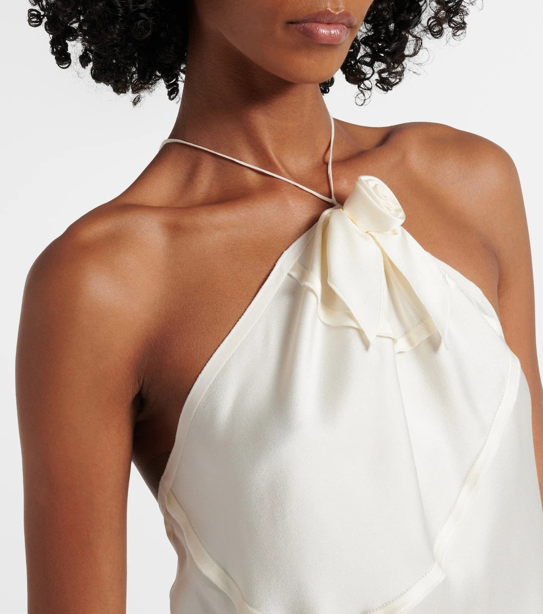 Victoria Beckham - Gathered halterneck top