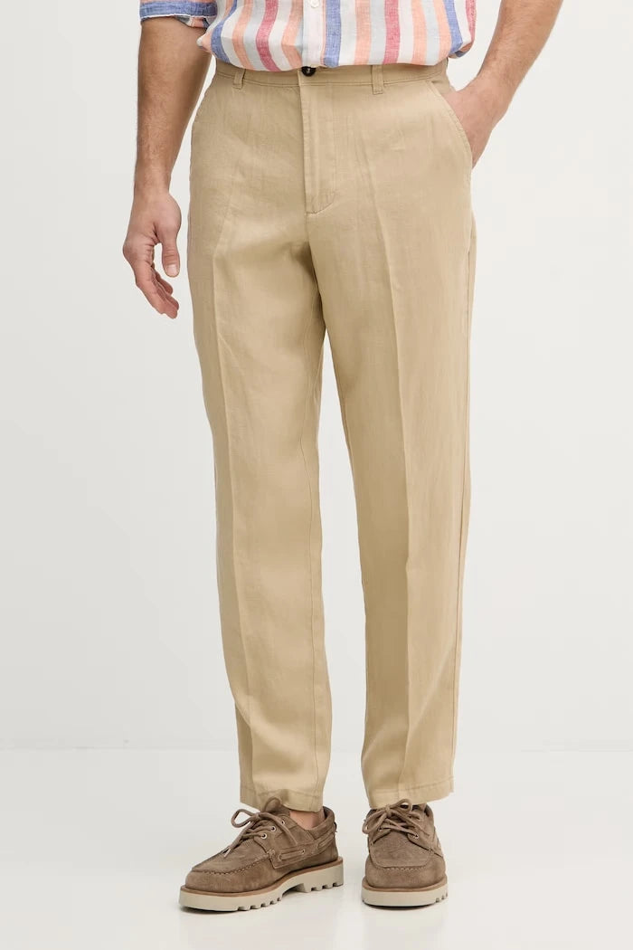 United Colors of Benetton erkek keten pantolon
