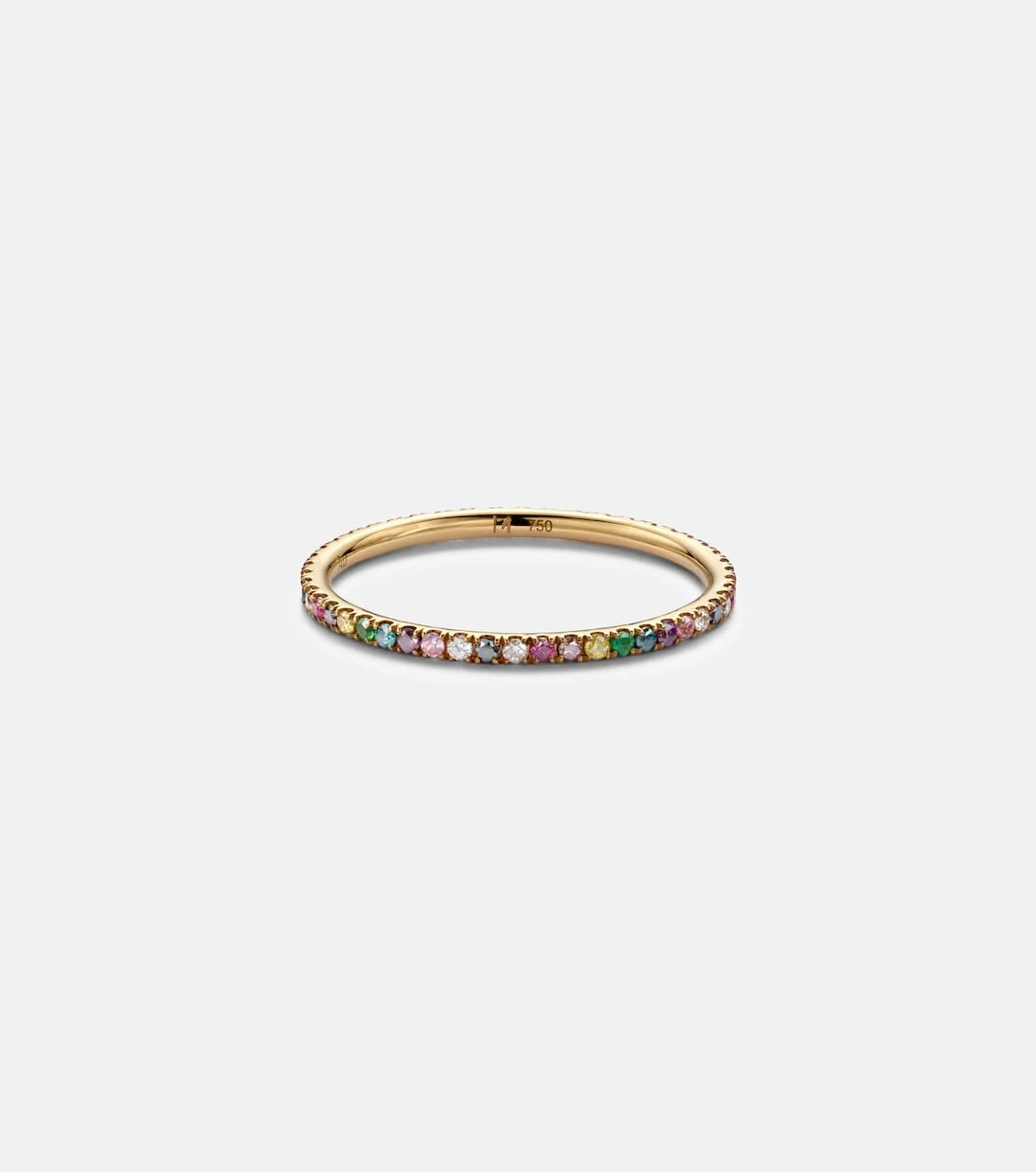 Ileana Makri - 18kt gold ring with gemstones