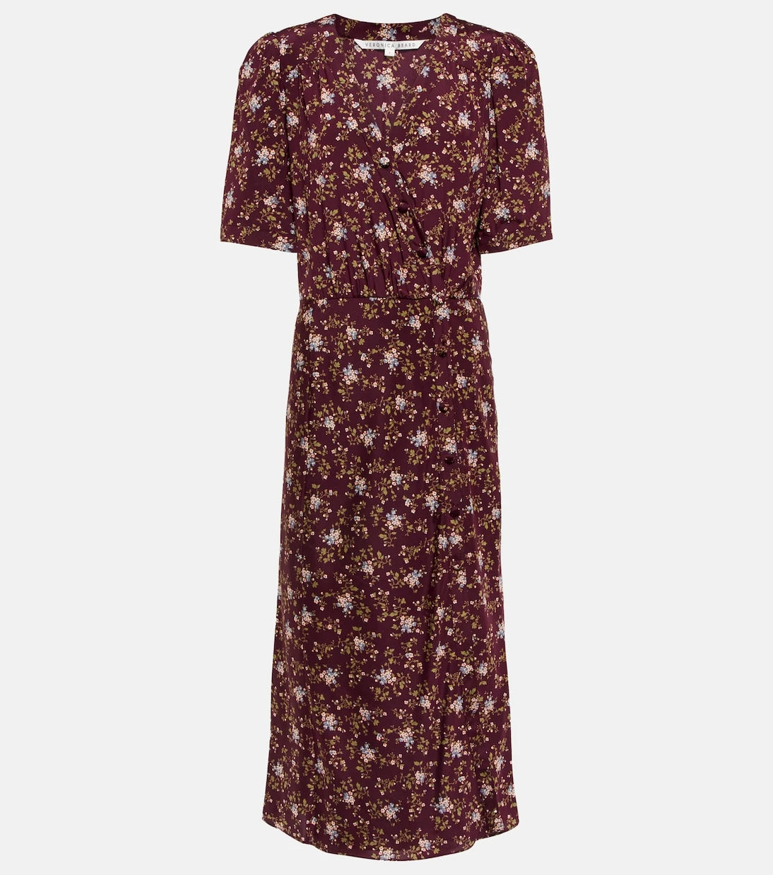 Veronica Beard - Mika floral silk-blend midi dress