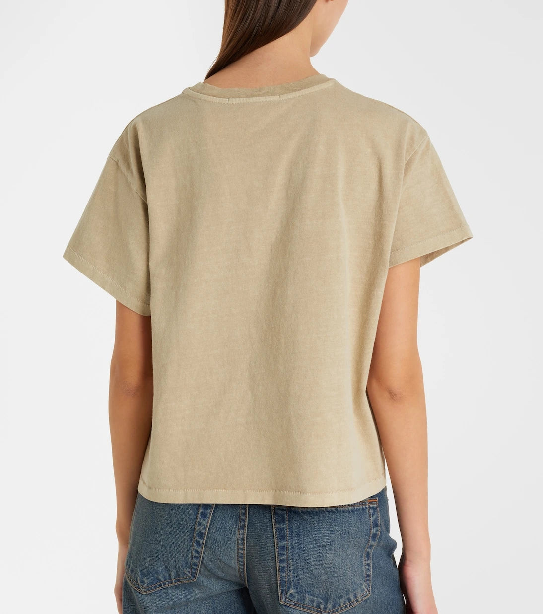 Slvrlake - Square cotton jersey T-shirt