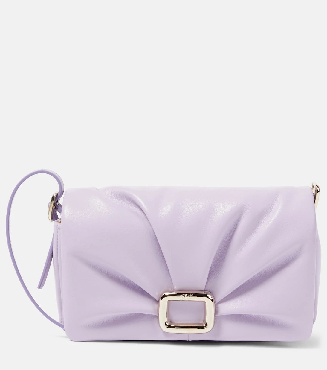 Roger Vivier - Viv’ Choc leather phone pouch