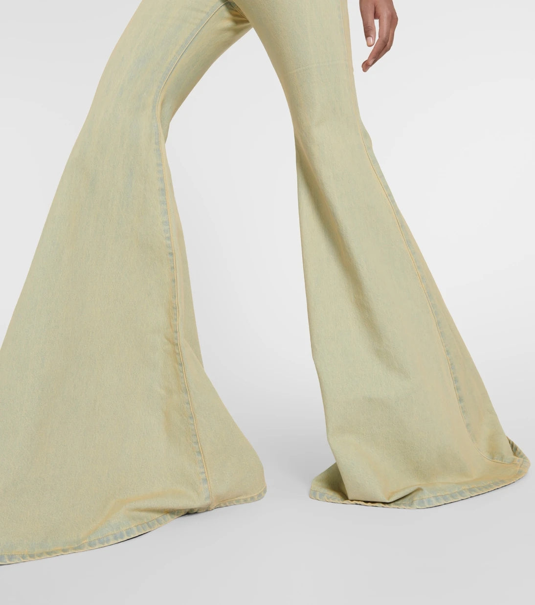Vetements - High-rise flared jeans