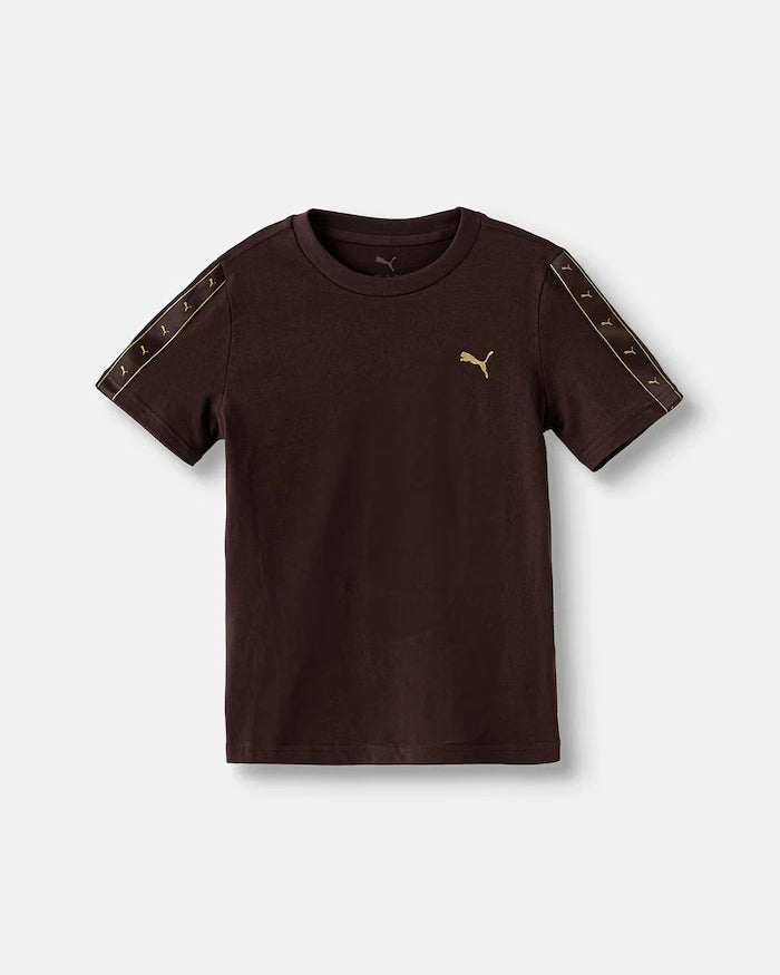 Puma Çocuklar için Pamuklu ESS TAPE Tee