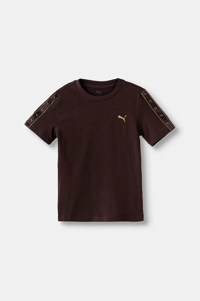Puma Çocuklar için Pamuklu ESS TAPE Tee
