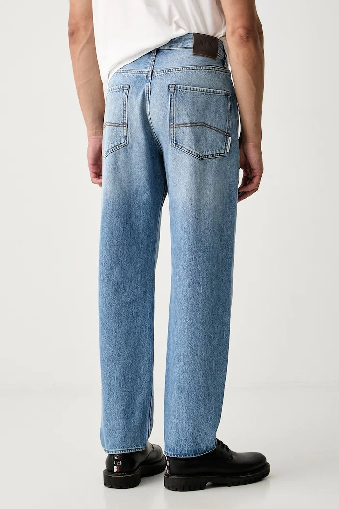 Armani Exchange erkek loose jean pantolon