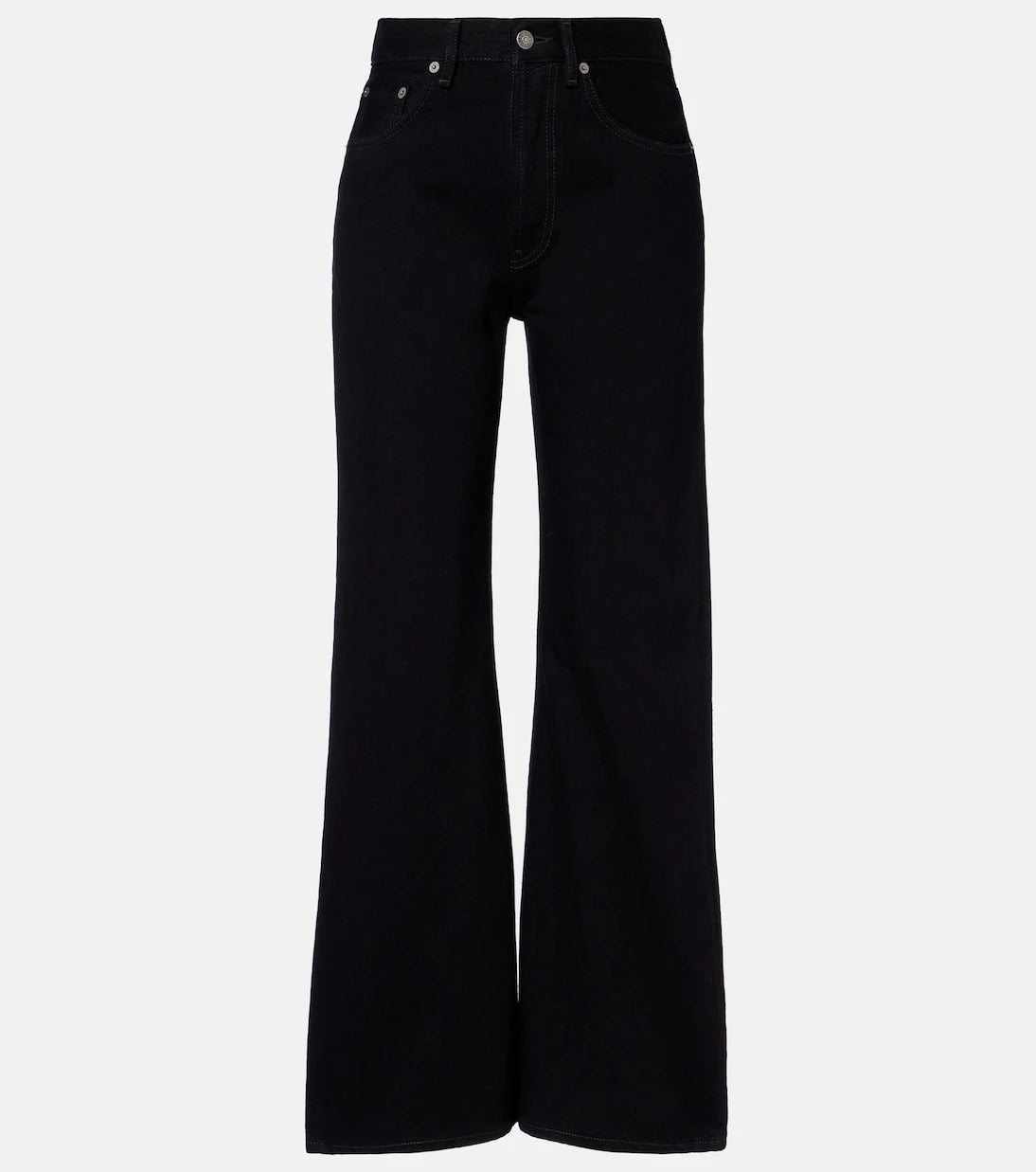Acne Studios - 2021F mid-rise straight jeans