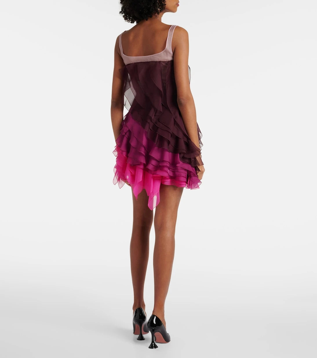 Nensi Dojaka - Kiera ruffled tiered minidress