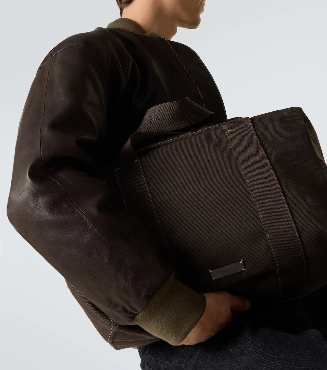 The Row - Sisal canvas duffel bag