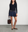 Cable-Knit Cardigan NAVY BLUE
